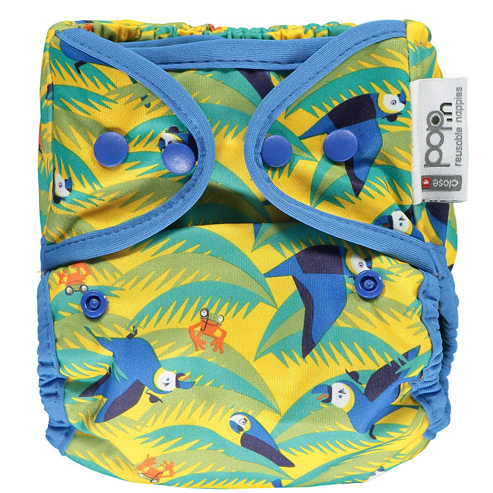 Pop-in Nappy Cover + Insert & Booster (Box of 10)