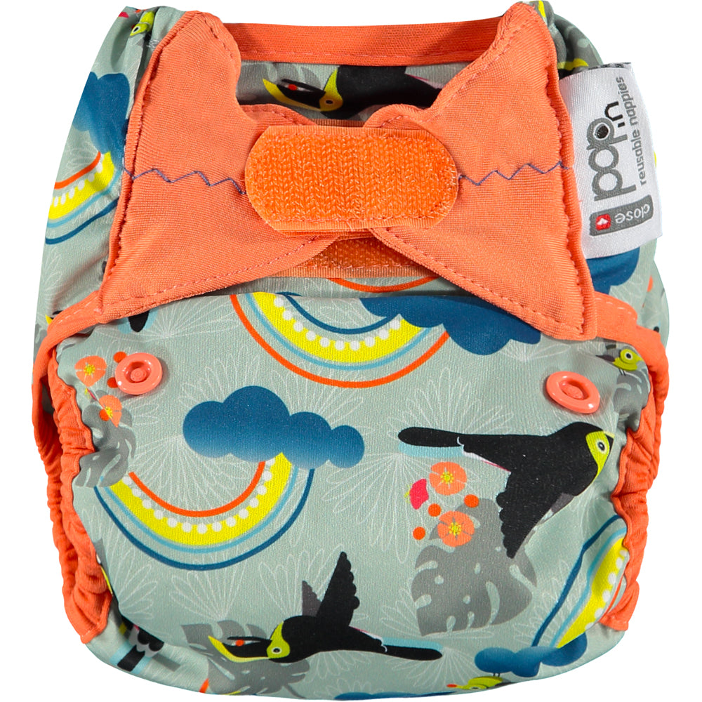 Pop-in Nappy Cover + Insert & Booster (Box of 10)