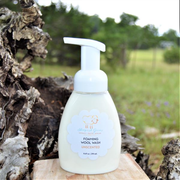 Foaming Wool Wash (UNSCENTED) 8.5oz/236mL