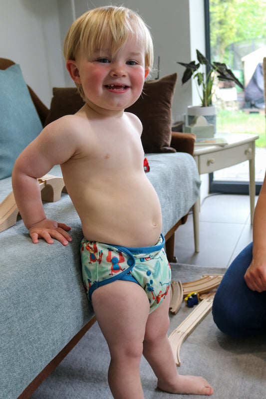 Pop-in Nappy Cover + Insert & Booster (Box of 10)