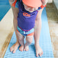 Pop-in 3 Piece Swim Set - Hat + Rash Vest + Swim Nappy