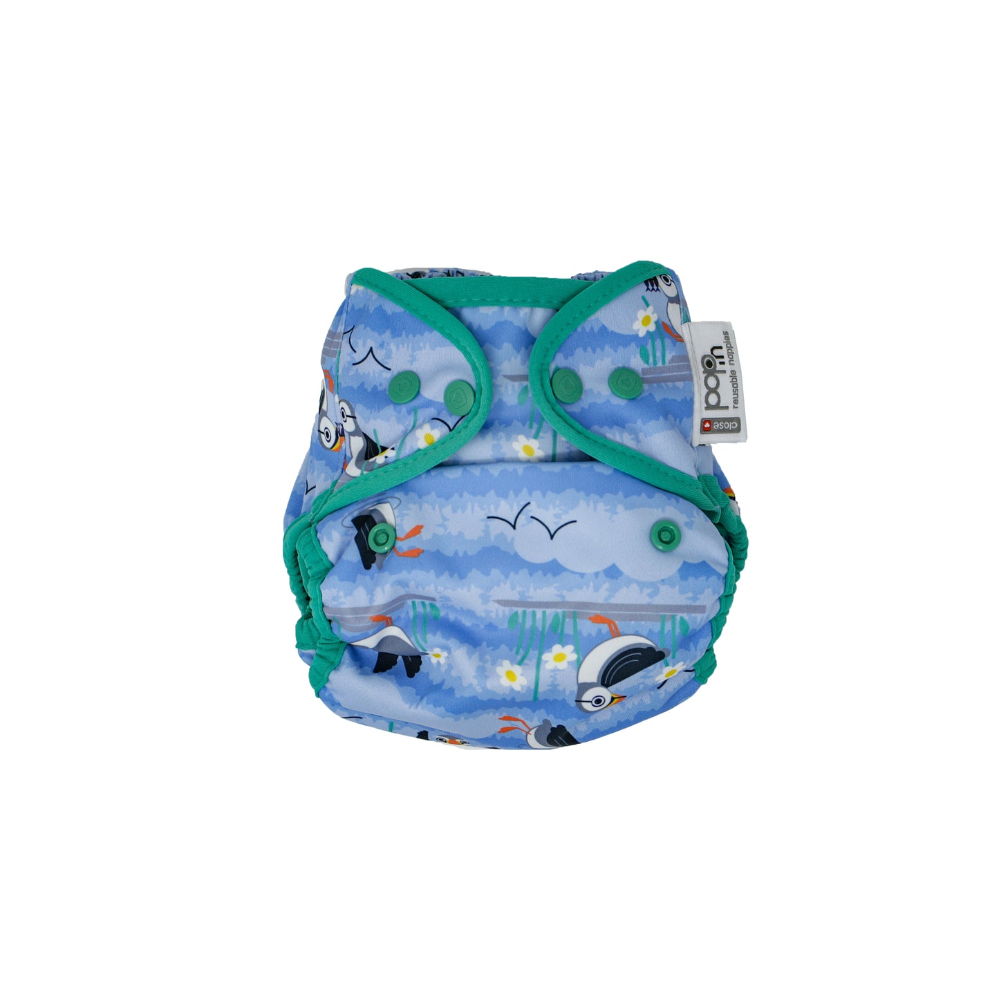 Pop-in One Size Nappy Cover (Bio-laminate)