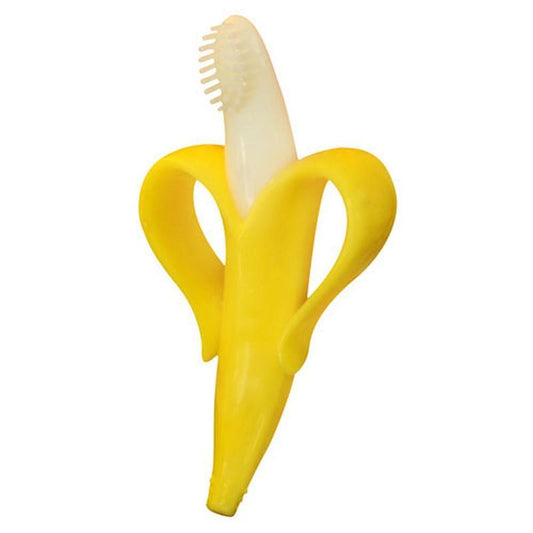 Baby Tooth Land - Yellow Baby Banana Infant Teething Toothbrush